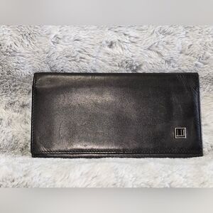 Dunhill Coat Black‎ Leather Wallet